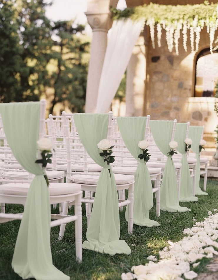 Stoeldecoratie groen